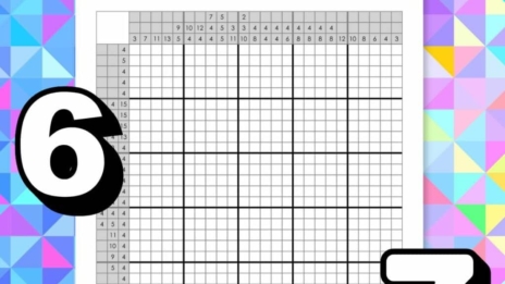 Nonogramy to logiczne łamigłówki polegające na wypełnianiu siatki wg liczbami opisanych wzorów